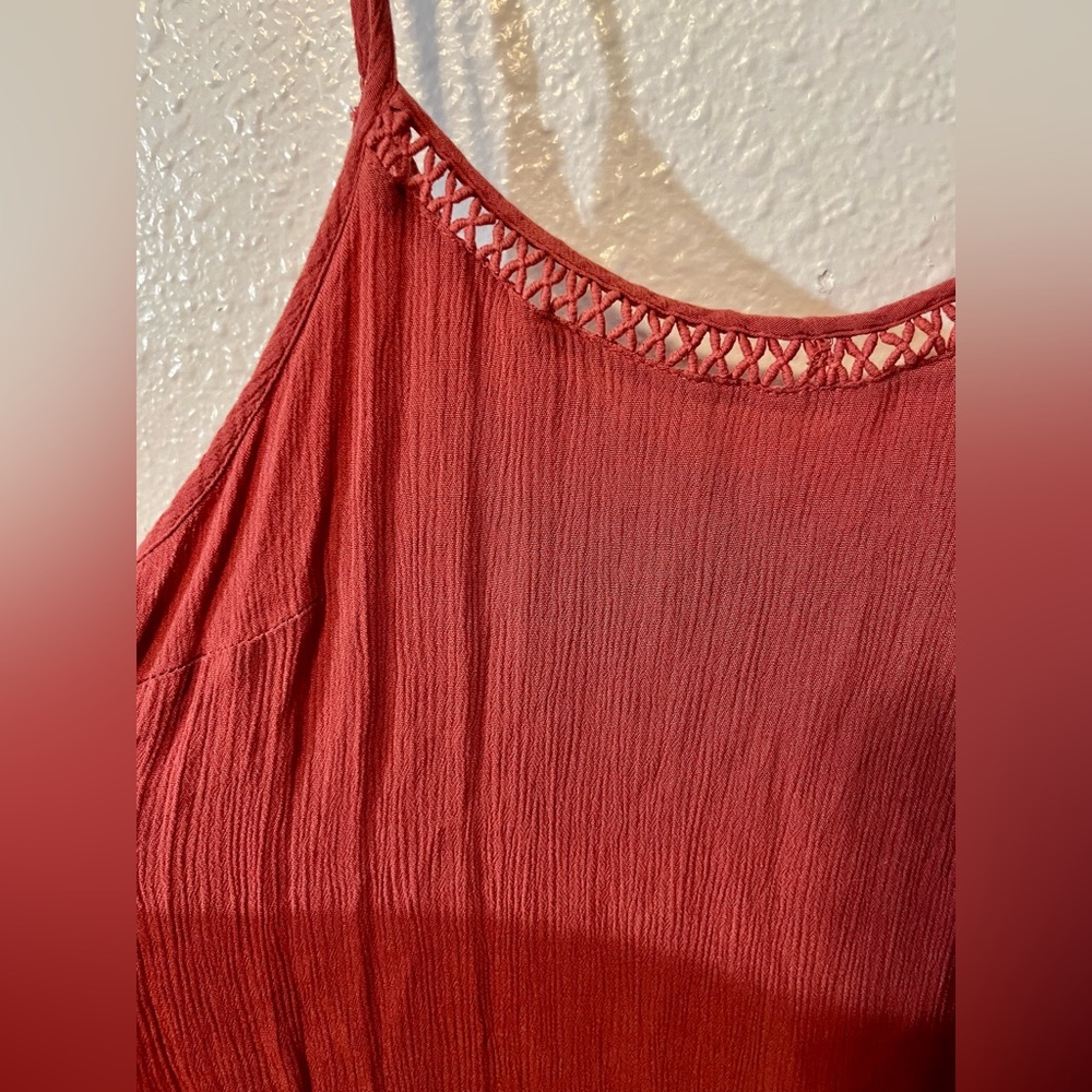 Mossimo Orange Summer Dress Size M